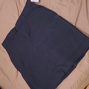 Black Dickies stretch twill skirt size 6 NWT